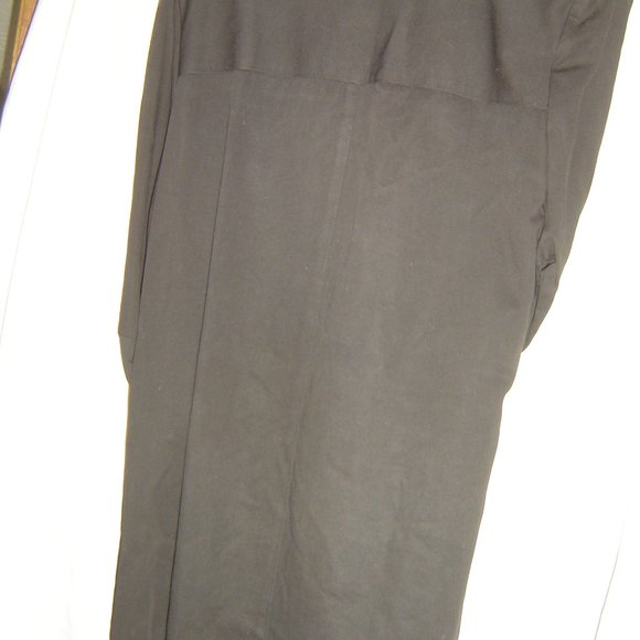 VINTAGE BLACK COAT WITH  REAL SNAKE SKIN ACCENTS - Picture 5 of 6